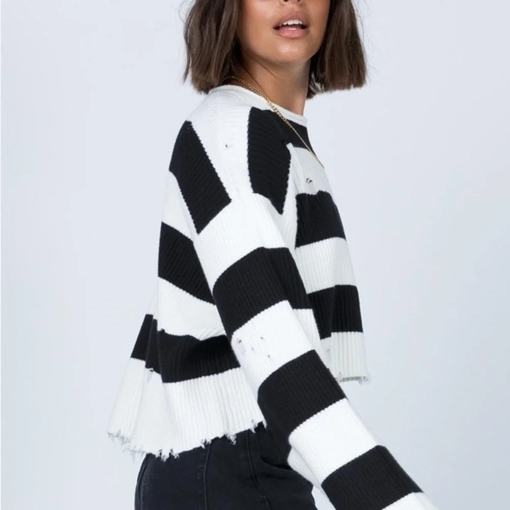 Princess Polly London Bridge Striped Sweater